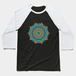 Colorful Yoga Mandala, Zen and anti-stress Baseball T-Shirt